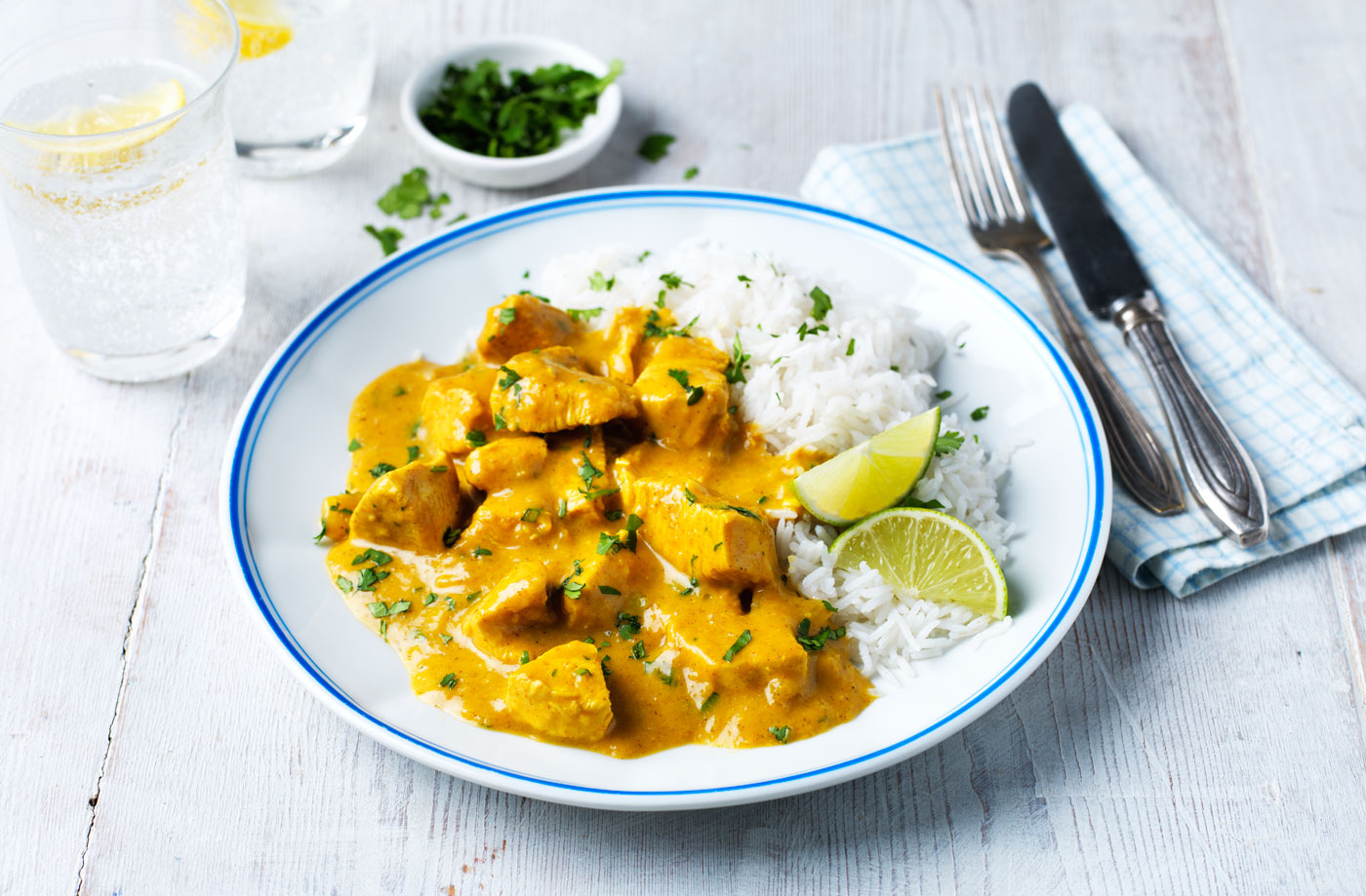 Healthy chicken korma recipe