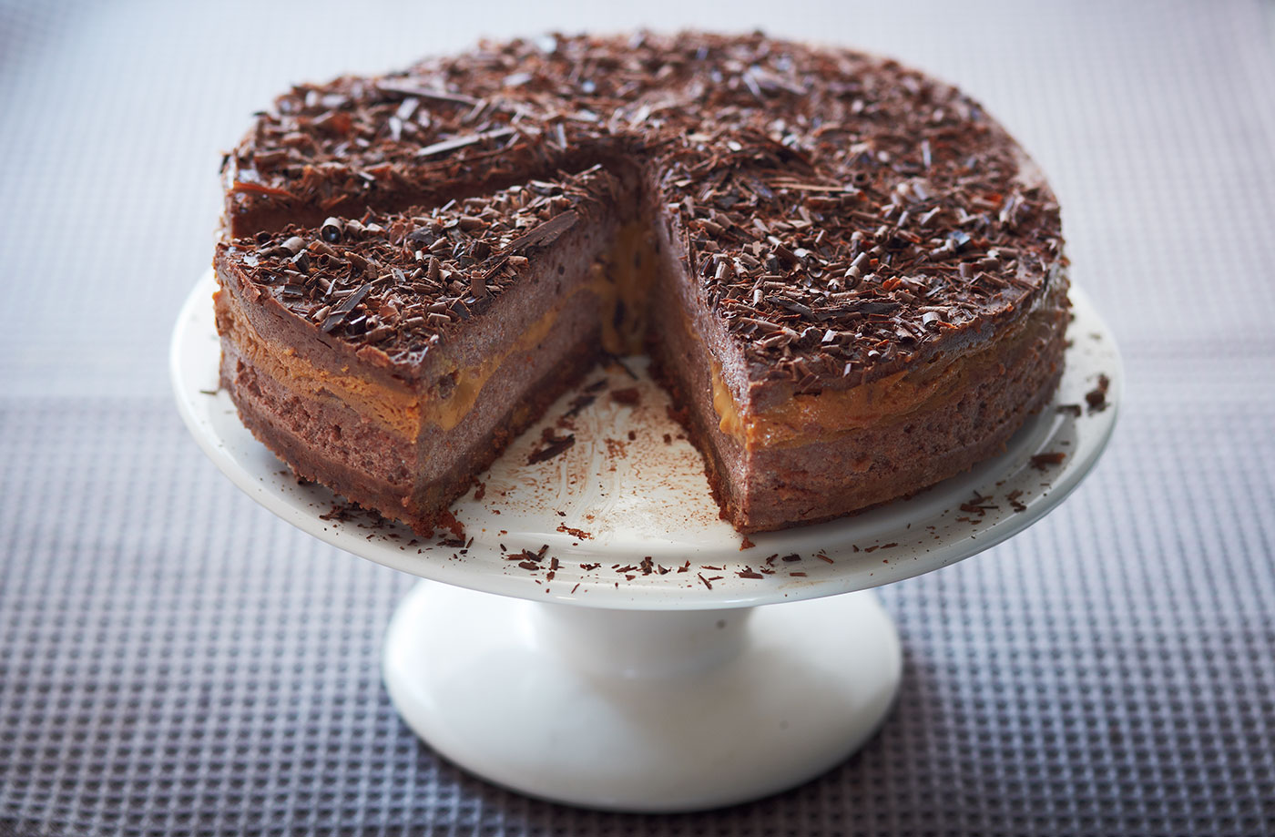 Chocolate caramel cheesecake recipe