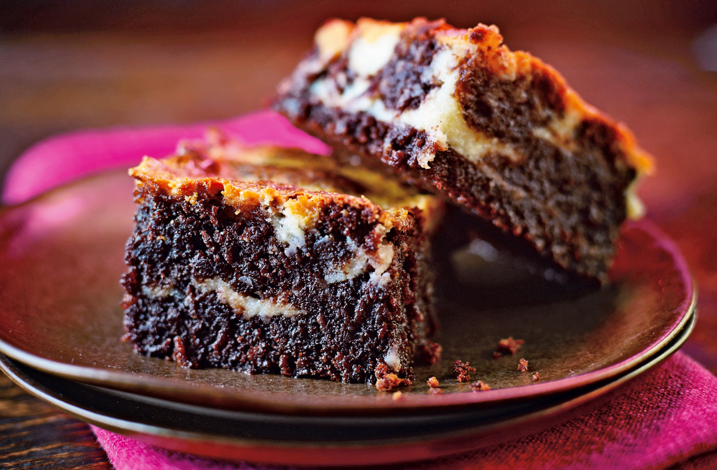 Marbled brownies recipe