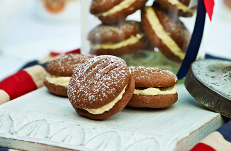 Chocolate melting moments recipe