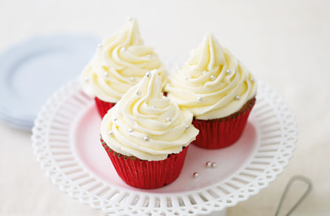 Make these dinky cupcakes ahead to have on hand for festive parties. 