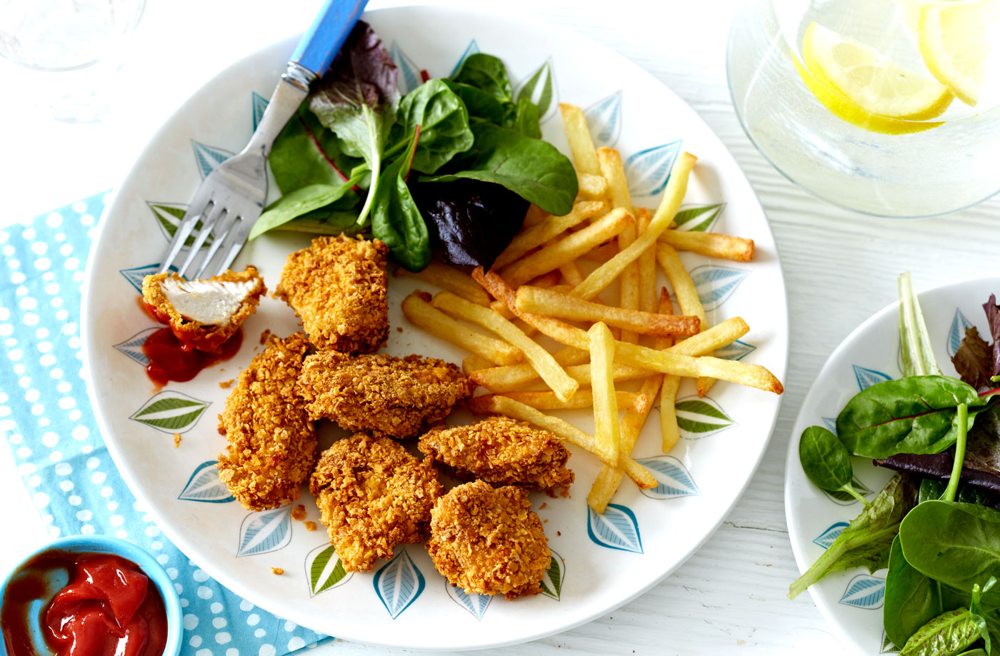 Cornflake chicken nuggets recipe