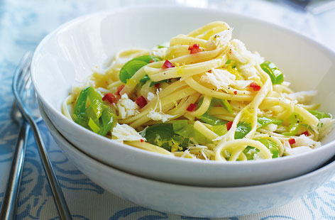 Great for a weekend lunch or evening meal with family or friends, this simple dish is easy to make and will be on the table in 25 minutes. Fresh and light, every bite is full of flavour. Serve with a chilled white wine.