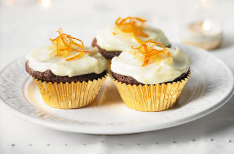 Whip up a batch of these eye-catching cupcakes. They pair the spicy heat of stem ginger and the sweetness of clementines which, added with the creaminess of soft cheese, make for a delicious afternoon treat