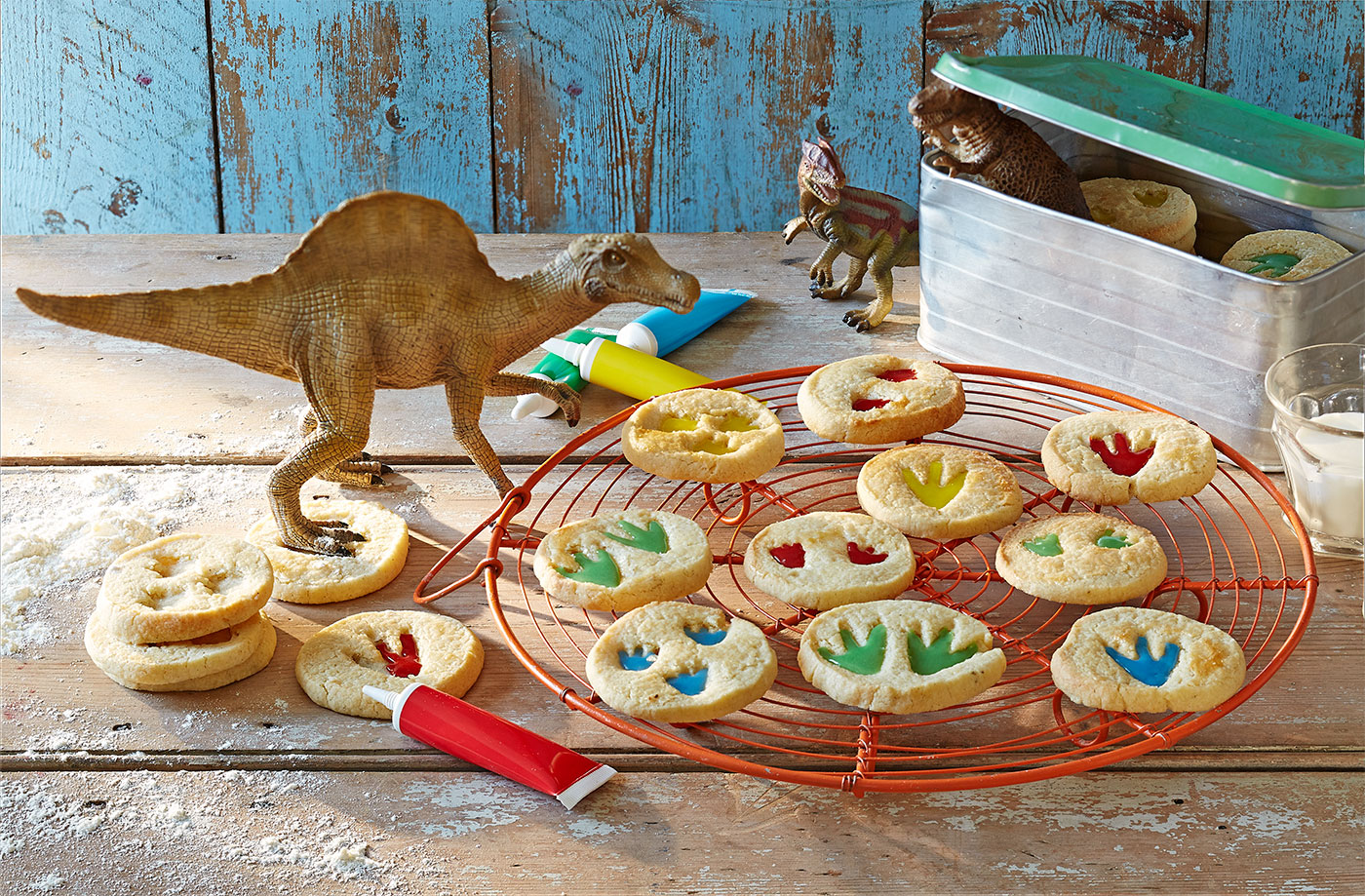 Dinosaur biscuits recipe