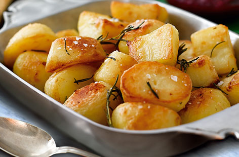 Make sure your roasties are wonderfully crispy on the inside and fluffy on the outside