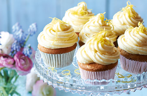 An elegant and sophisticated sweet treat perfect for Mother's Day. These pretty, light cupcakes flavoured with Earl Grey tea and topped with a sharp lemon icing, are sure to be loved by all