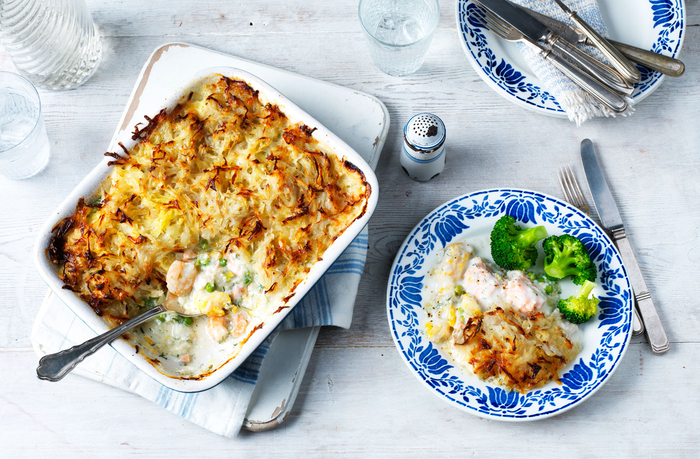 Healthy fish pie recipe