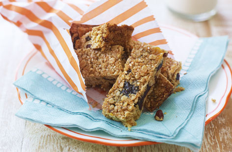 Fruity flapjacks recipe