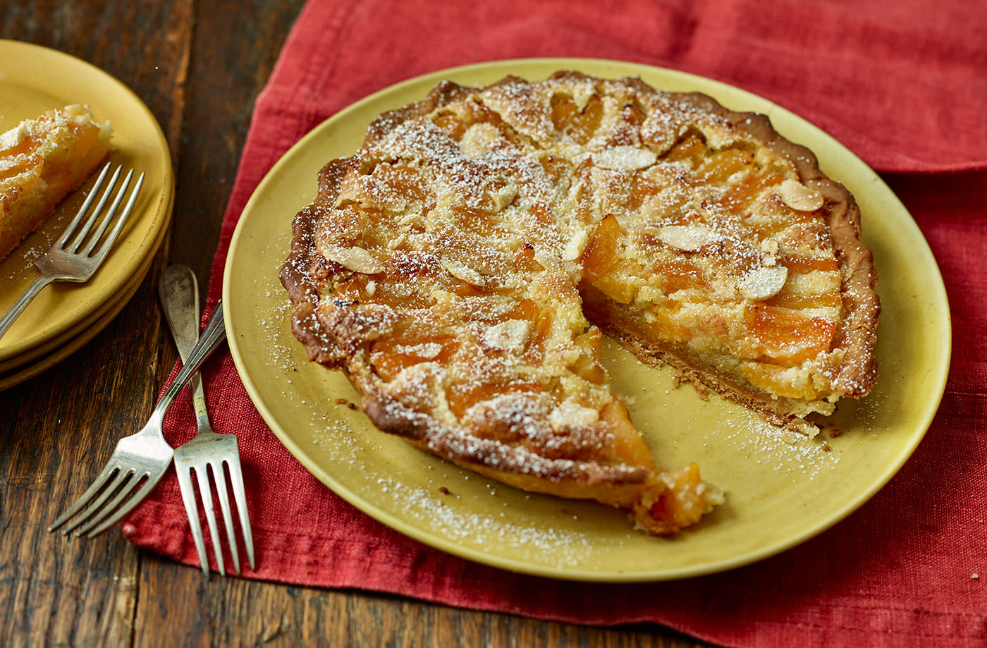 Apricot frangipane tart recipe