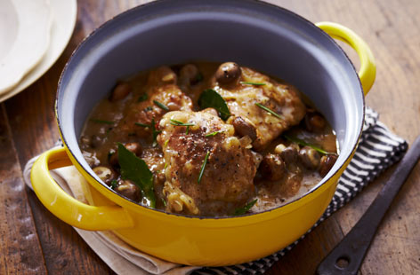 Chicken fricassee recipe