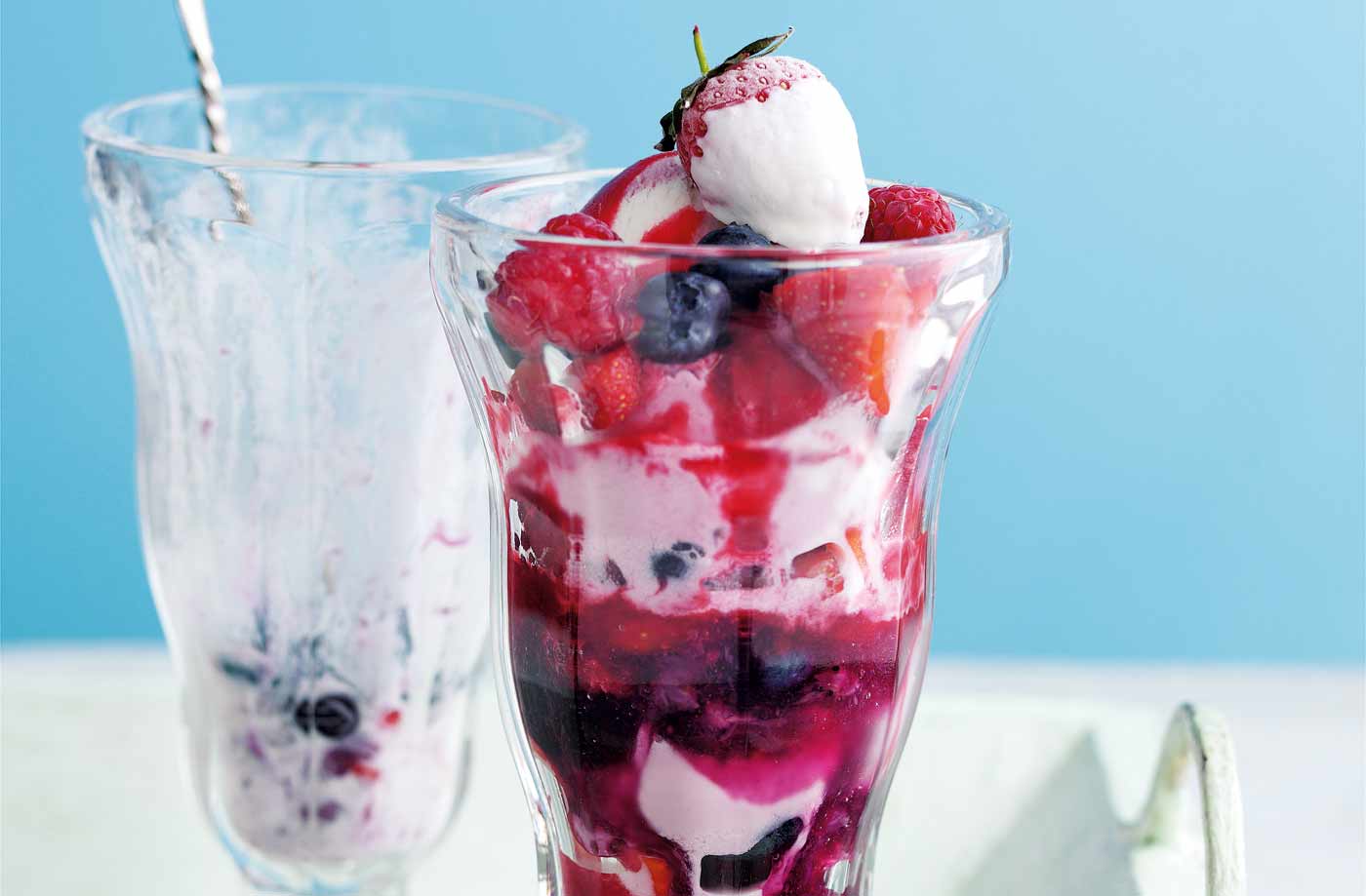 Very berry knickerbocker glory recipe