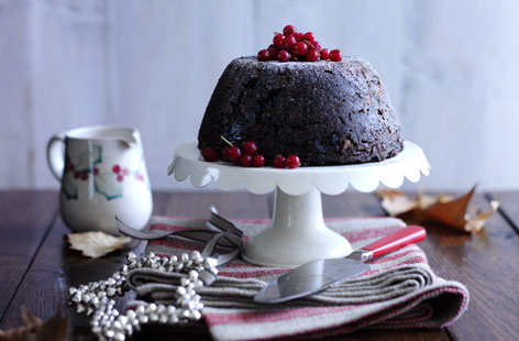 This showstopping Christmas pudding is made even more impressive by the fact that it is gluten-free! Packed full of fruity, zesty flavours with the crunch of pecans and the luxurious hit of brandy, this dessert is sure be a blazing hit.