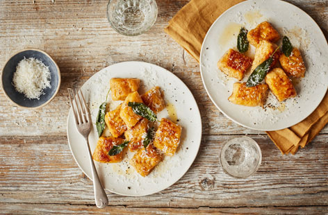 This easy homemade gnocchi recipe is the perfect way to use up leftover pumpkin after Halloween.