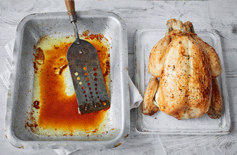 Serve with gravy