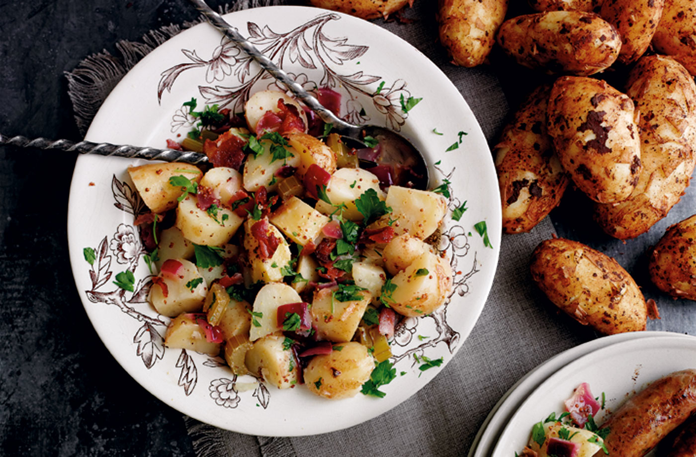 German-style potato salad with bacon recipe