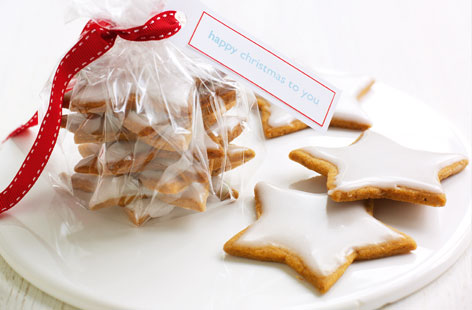Ginger thins with lemon icing recipe