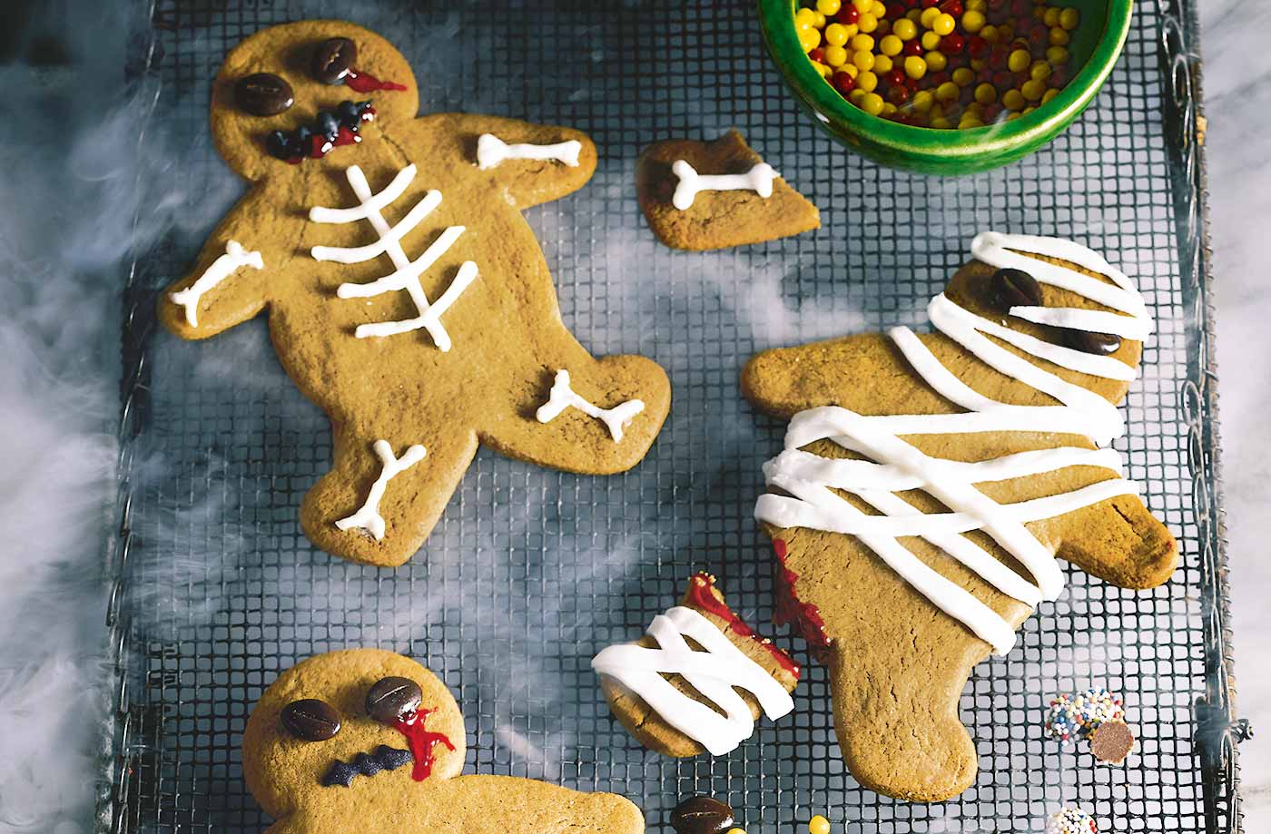 Gingerbread zombies recipe