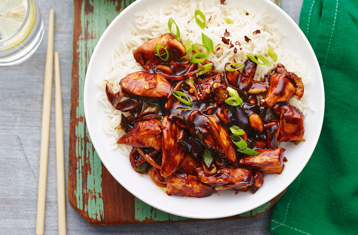 Gong bao chicken