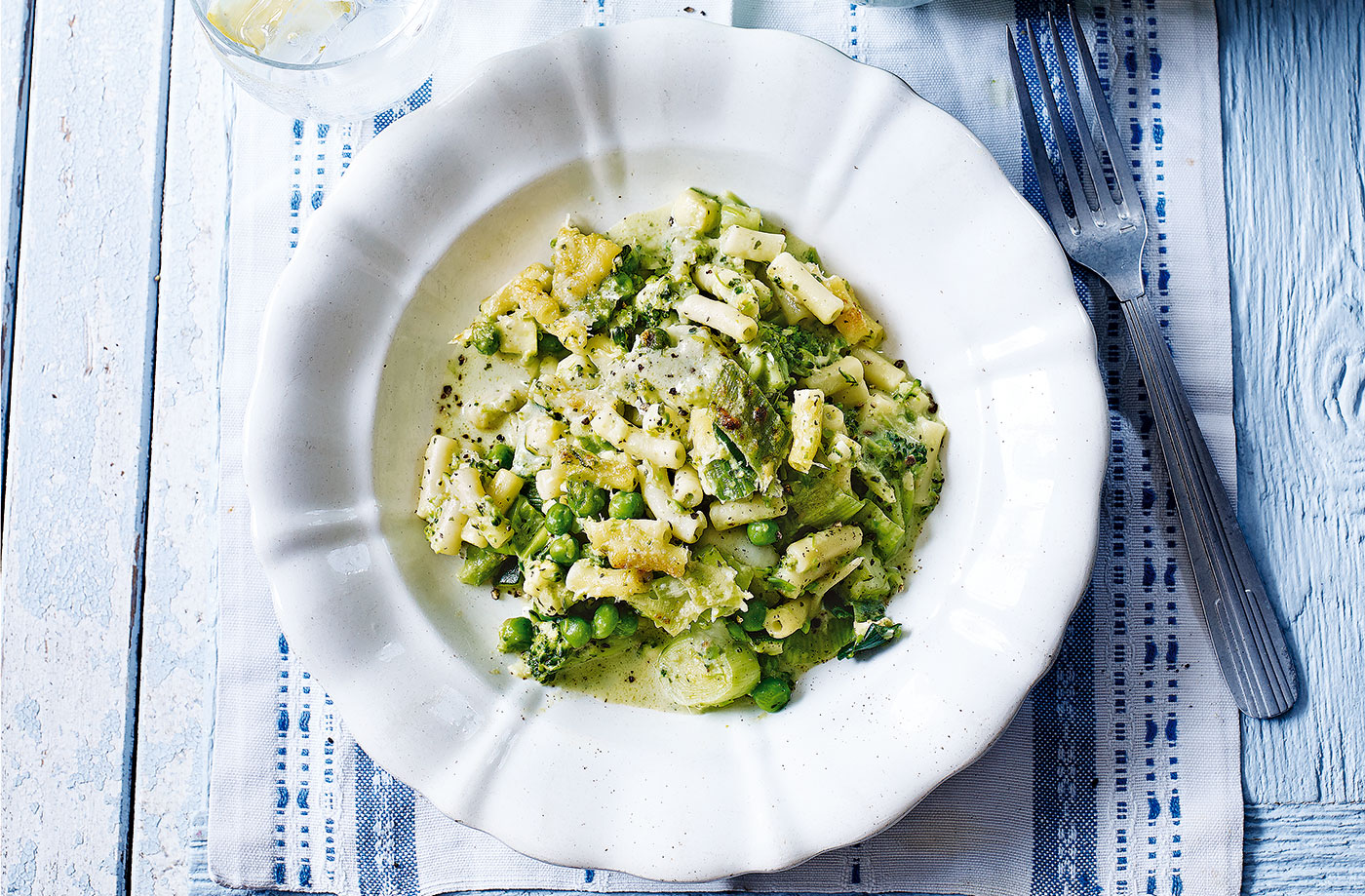 Green mac and cheese recipe