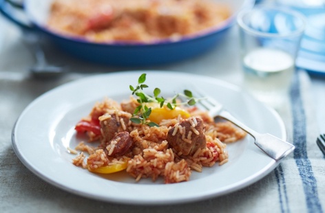 Chicken and chorizo jambalaya recipe