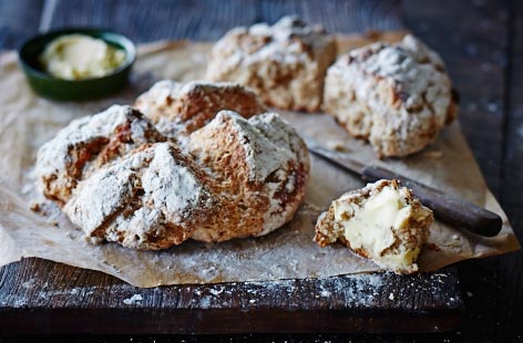 Banana soda bread recipe
