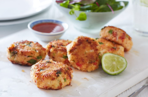 Chilli crab cakes recipe