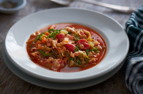 Country vegetable soup  recipe