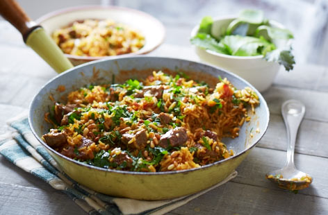 Very easy lamb pilaf recipe