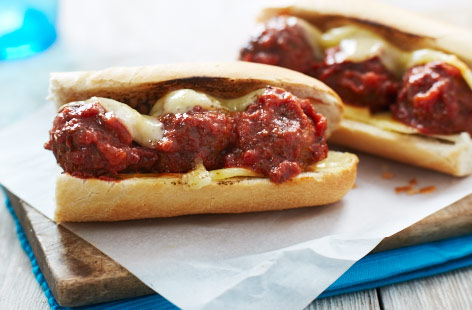 Meatball sub melt  recipe
