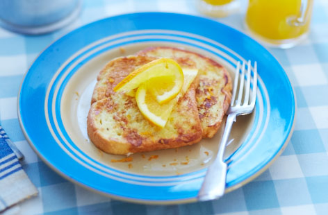Orange vanilla French toast recipe