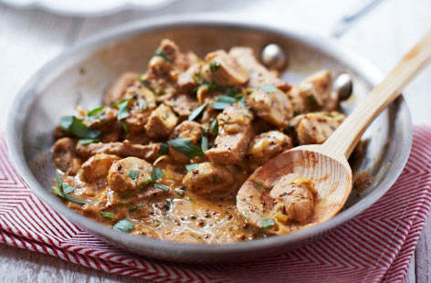 Pork stroganoff recipe