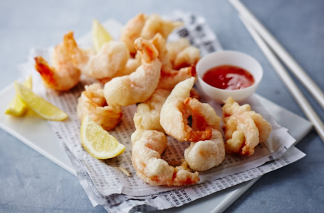 Prawn tempura recipe