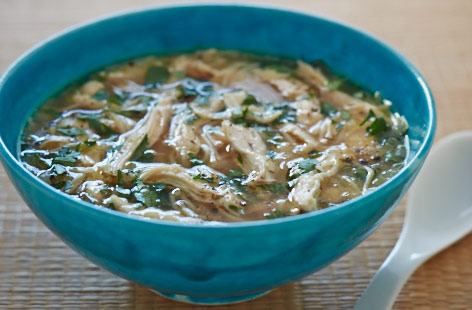 Quick chicken noodle soup recipe