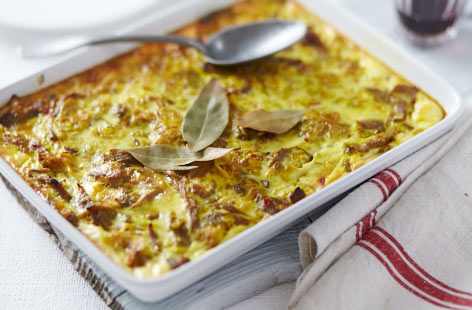 Bobotie/South African lamb pie recipe