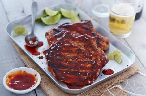 Smoky chipotle pork chops recipe