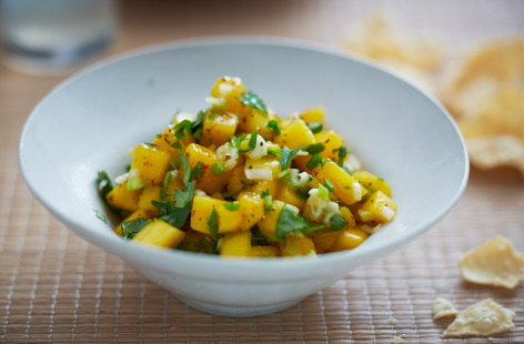 Spice up your life with this quick dip made with fresh, juicy mango, zingy lime juice, cumin and coriander. Serve as an appetiser with tortilla chips, to pep up a chicken breast or with your favourite salad.