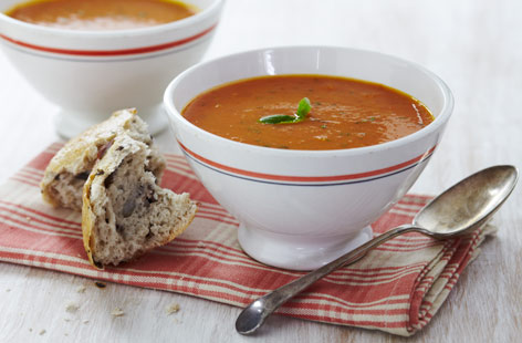 Tomato and basil soup recipe