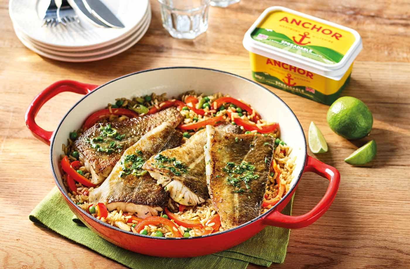 Kim's 'special secret' zingy cod recipe
