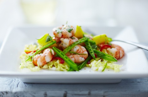 Prawn and mango salad recipe