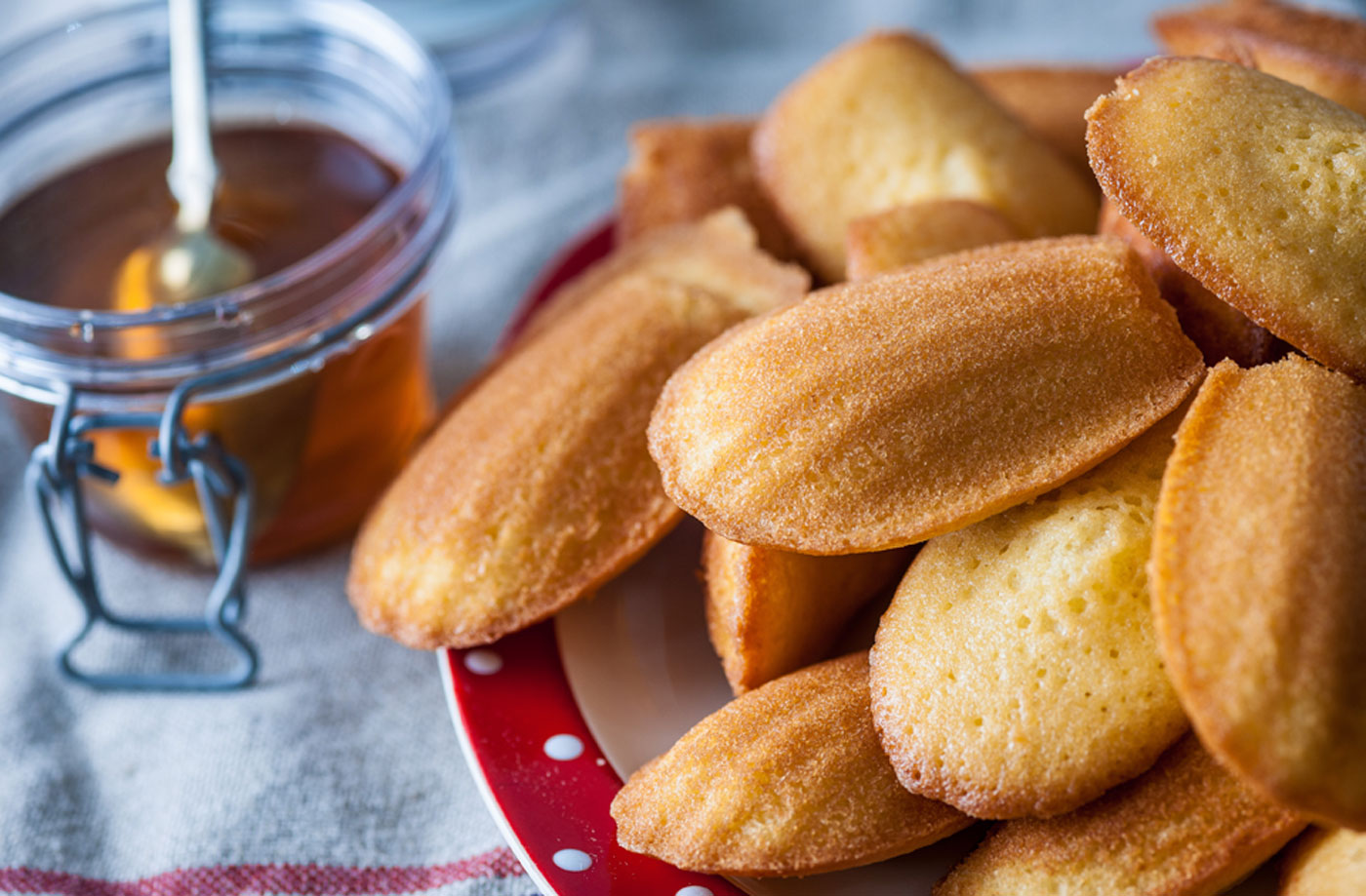 Dominic Chapman's honey-baked madeleines recipe