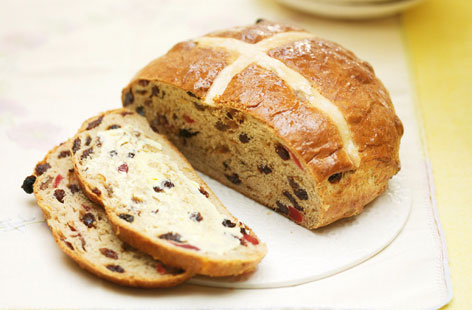 Hot cross bun loaf recipe