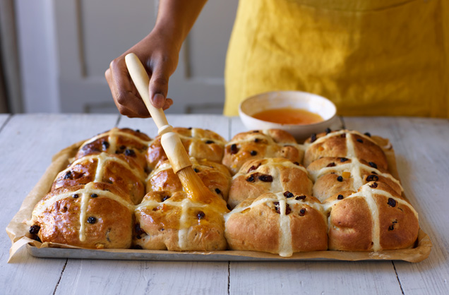 Bake and glaze