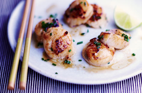 Citrus scallops recipe