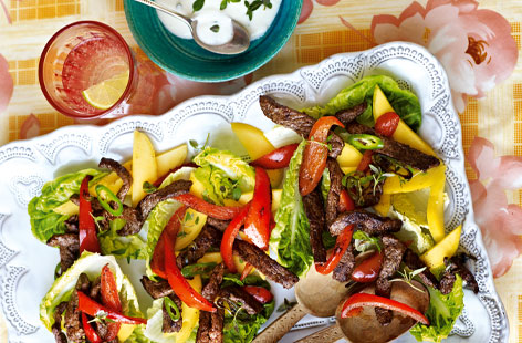 Jamaican beef salad recipe