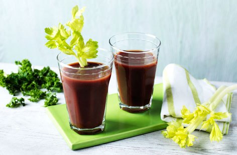 We've reinvented the Bloody Mary by swapping alcohol for nutritious kale, making it tasty and healthy
