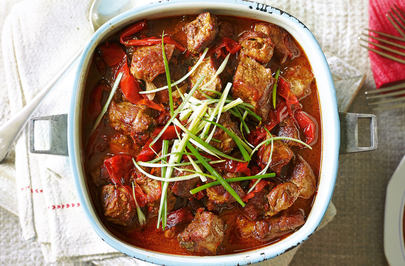 Korean pork and red pepper stew recipe