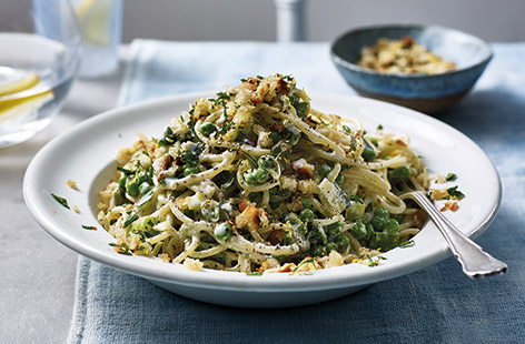 This light and healthy pasta dish is perfect for a midweek family dinner