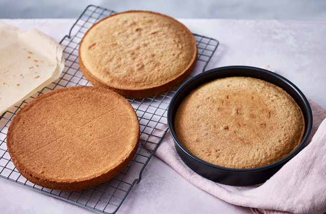 Bake the cake