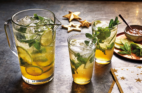 Add a sweet, festive twist to a classic mojito recipe with a surprising secret ingredient – marmalade!